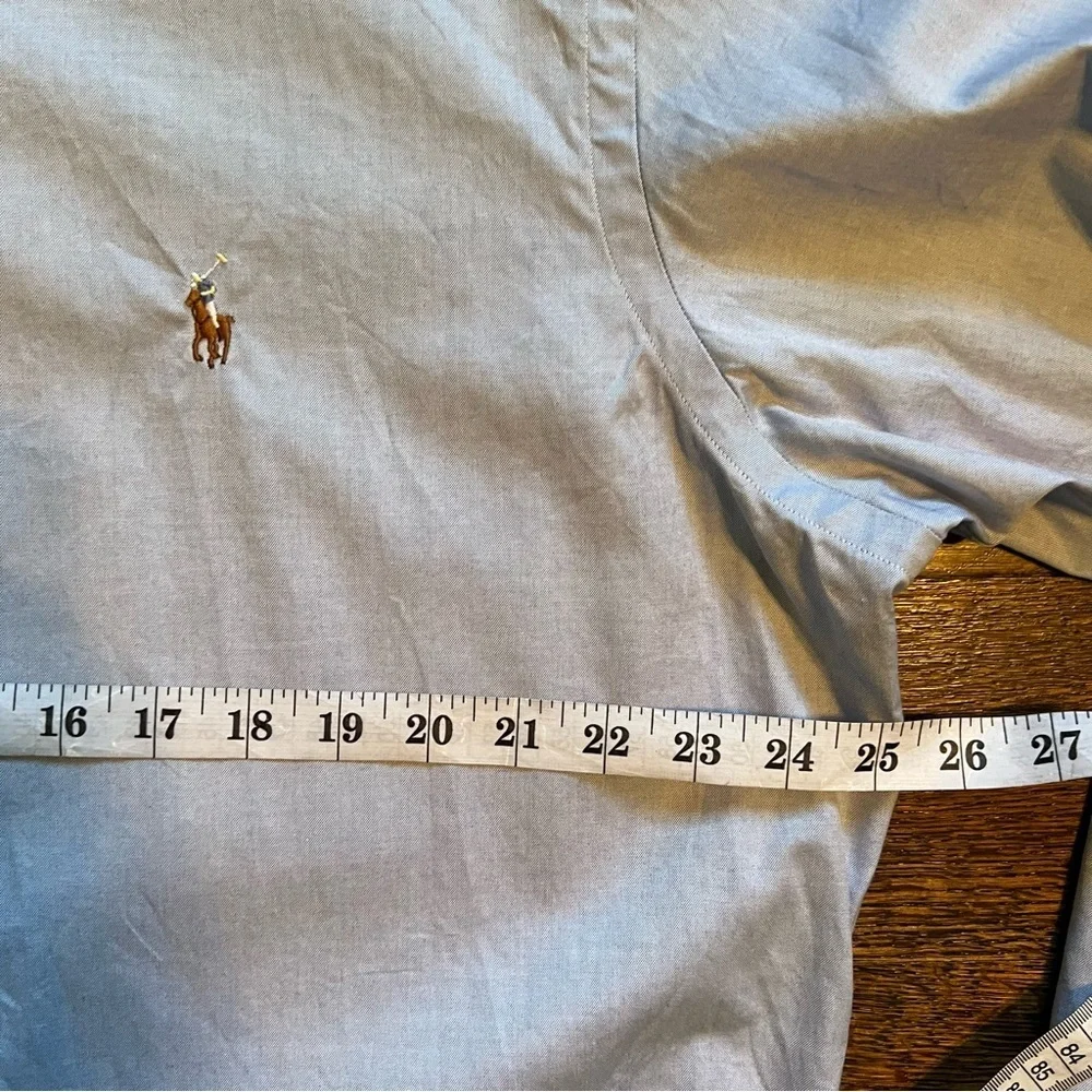 Polo Ralph Lauren size 17/XL light blue dress shirt
